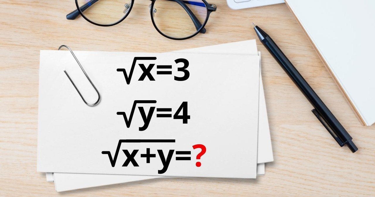 Jak poradzisz sobie z pierwiastkami w tej zagadce matematycznej? /Canva Pro /Canva Pro