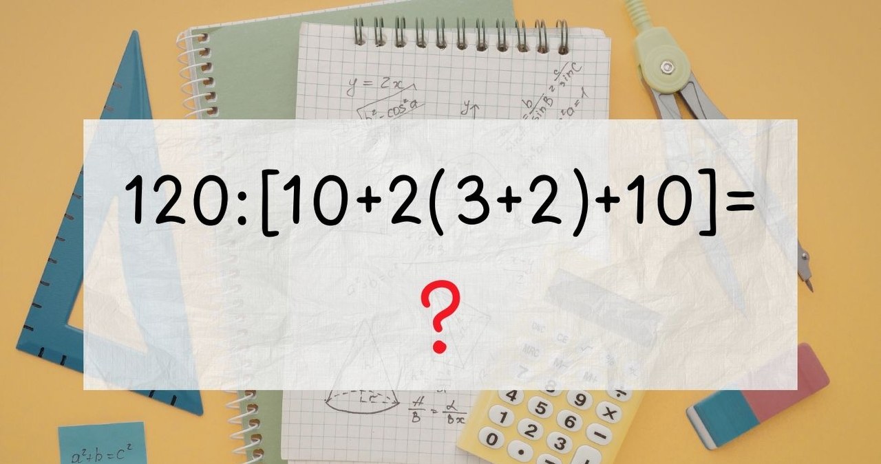 Jak poradzisz sobie z zagadką matematyczną z nawiasami? /Canva Pro /Canva Pro