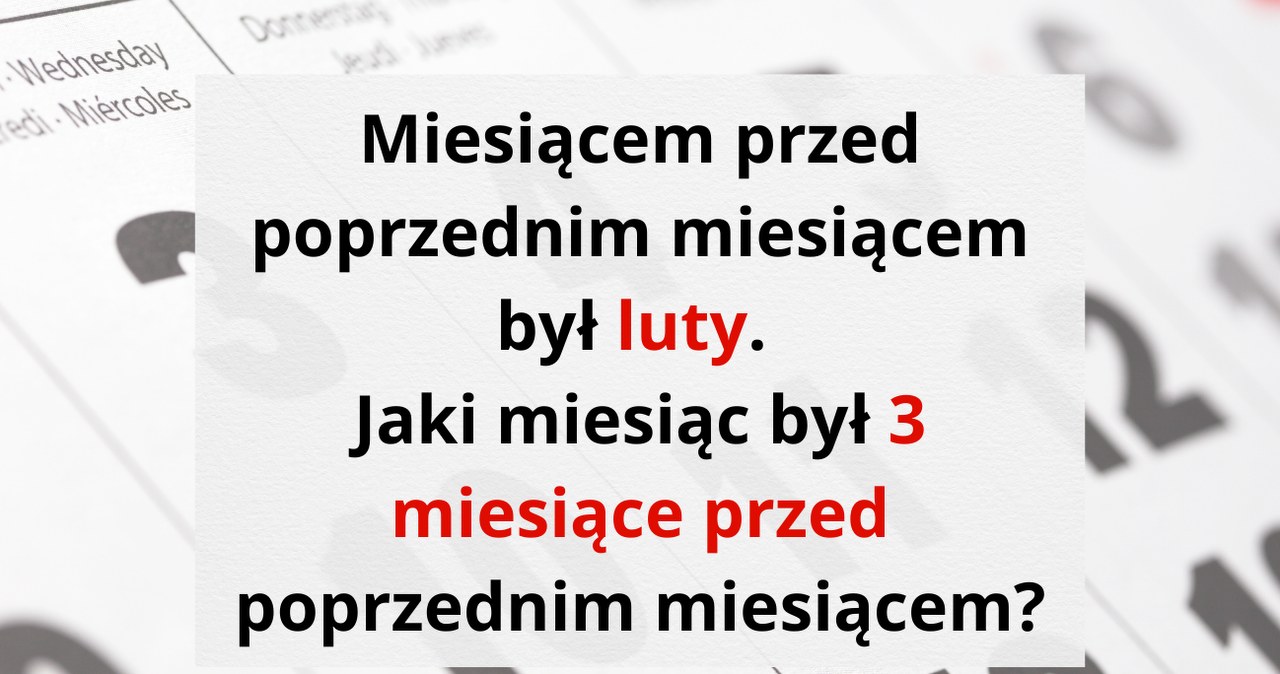 Jak poradzisz sobie z zagadką na myślenie logiczne? /Canva Pro