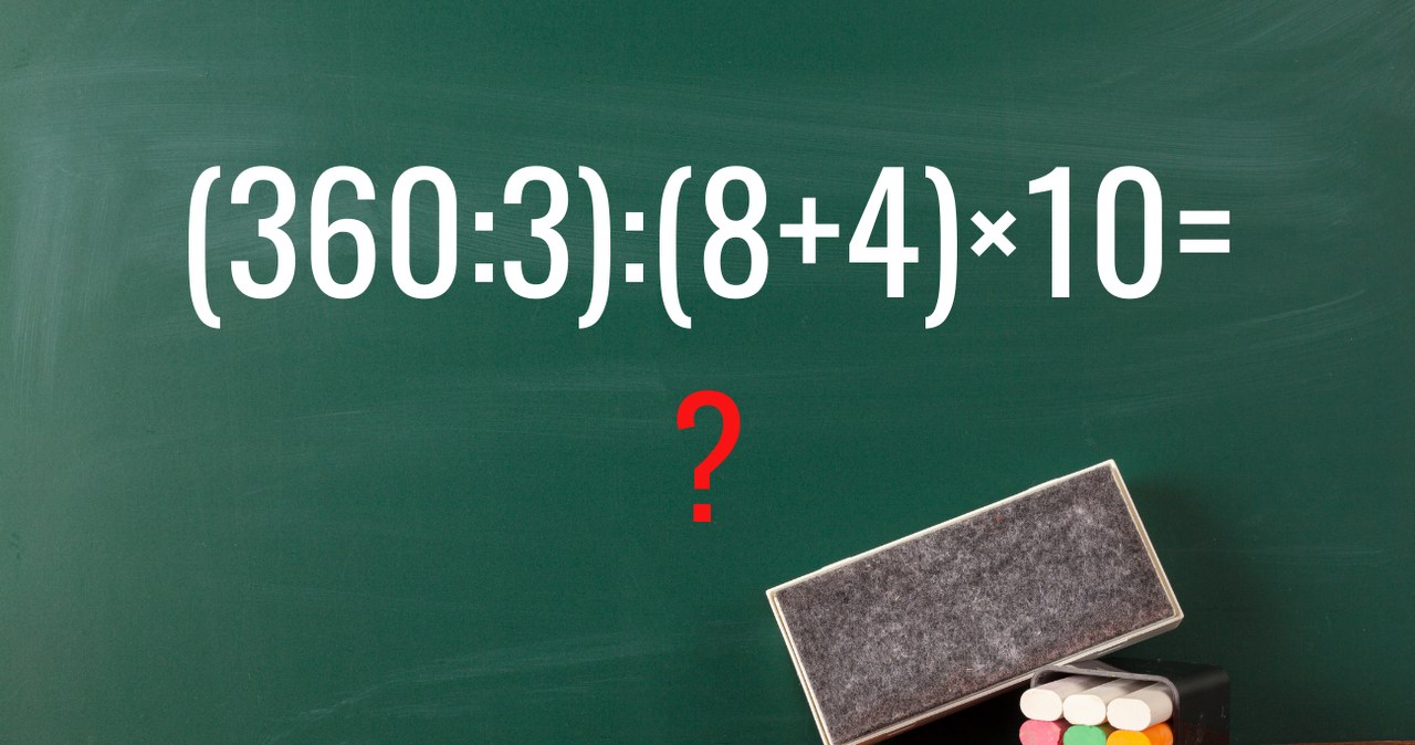 Jak rozwiązać te zagadkę? Pamiętaj o zasadach wykonywania działań /123RF/PICSEL