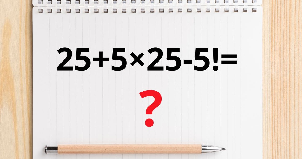 Jak rozwiążesz zagadkę matematyczną z mnożeniem i silnią? /Canva Pro /Canva Pro
