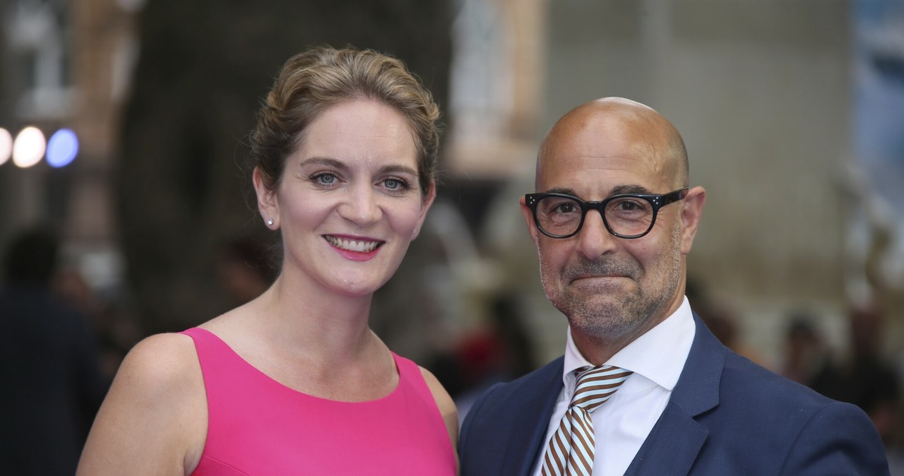 Jak sam twierdzi - gdyby nie żona i przyjaciele, nie pokonałby choroby. Na zdjęciu Stanley Tucci z żoną Felicity Blunt /AP Photo/Joel Ryan, Pool /East News