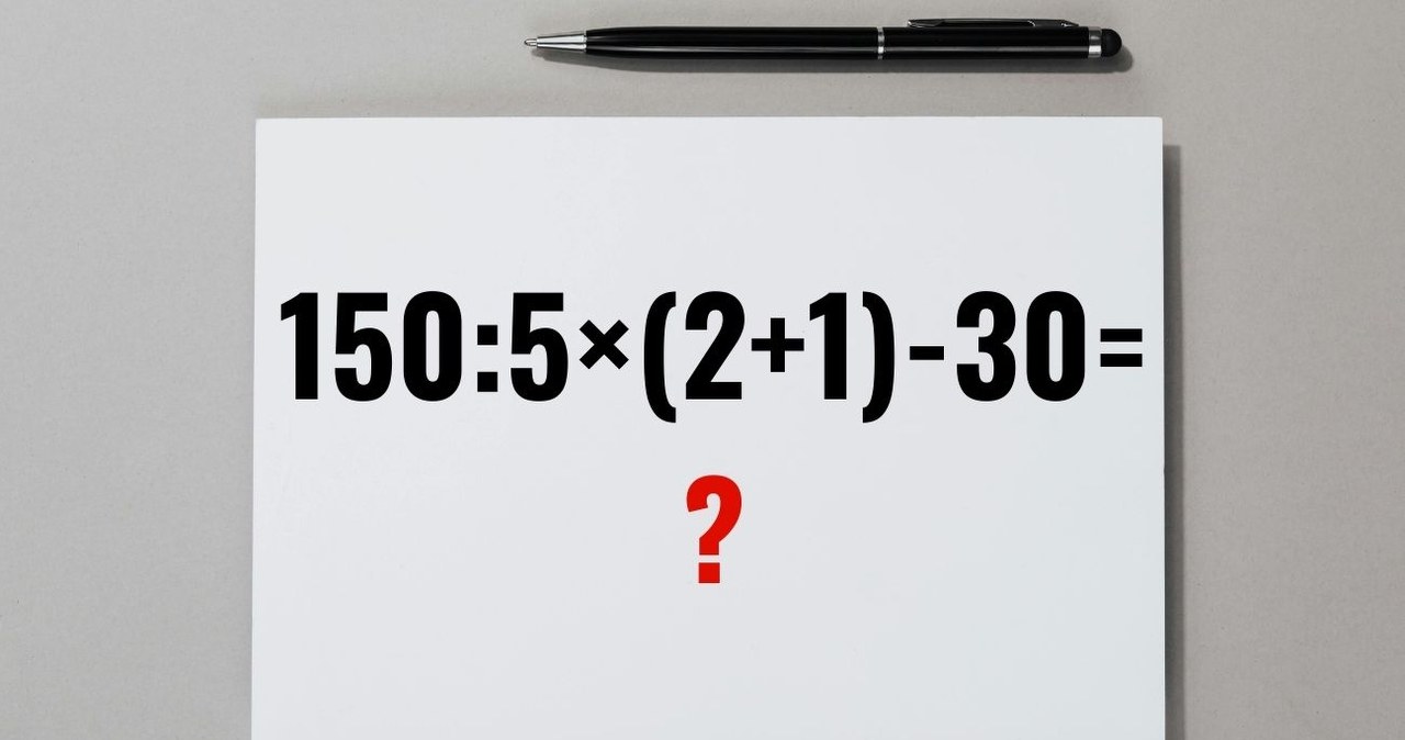 Jak sobie poradzisz z tą zagadką matematyczną? Przetestuj swoją wiedzę i umiejętności /Canva Pro /Canva Pro