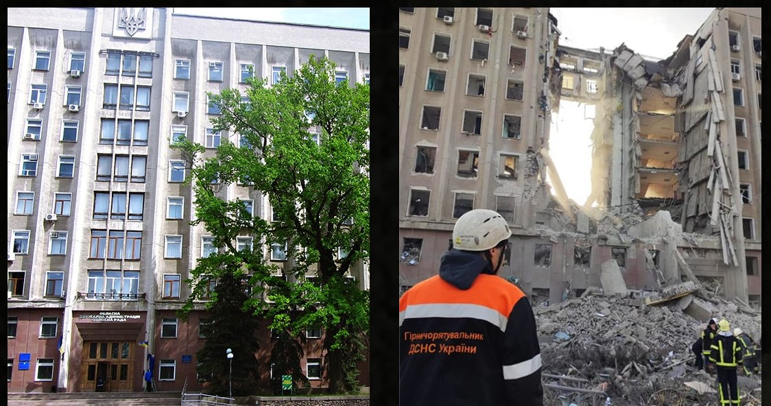 Jak ukraińskie miasta wyglądały przed i po wojnie? /war.ukraine.ua /materiały prasowe