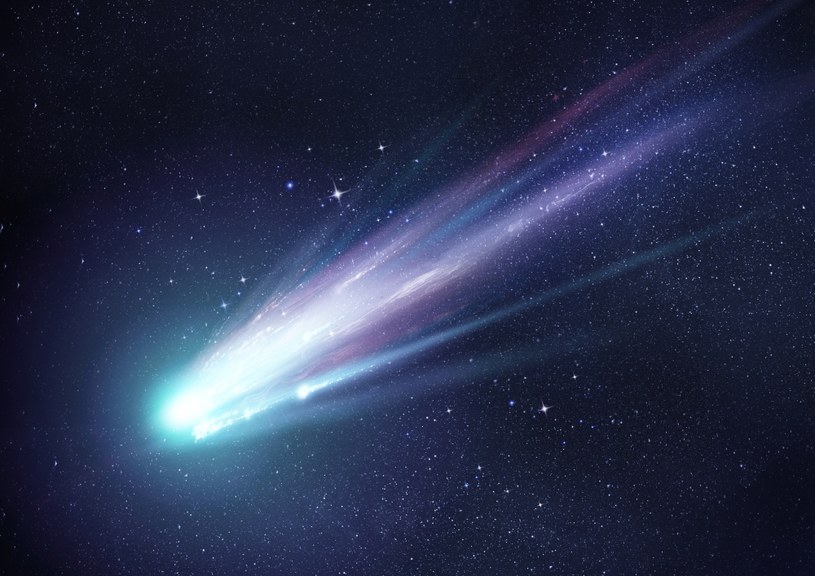 Jak wszystkie komety, tak i 12P/Pons-Brooks ciągnie za sobą ogon /123RF/PICSEL