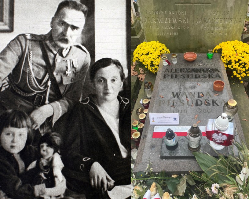 Jak wyglądają dziś groby krewnych Józefa Piłsudskiego /Piotr Mecik /Agencja FORUM