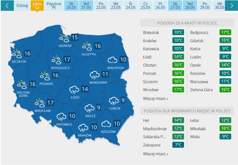 Jak wyjaśnić różnice temperatury pomiędzy wschodnią a zachodnią częścią kraju? (pogoda.interia.pl) /INTERIA.PL