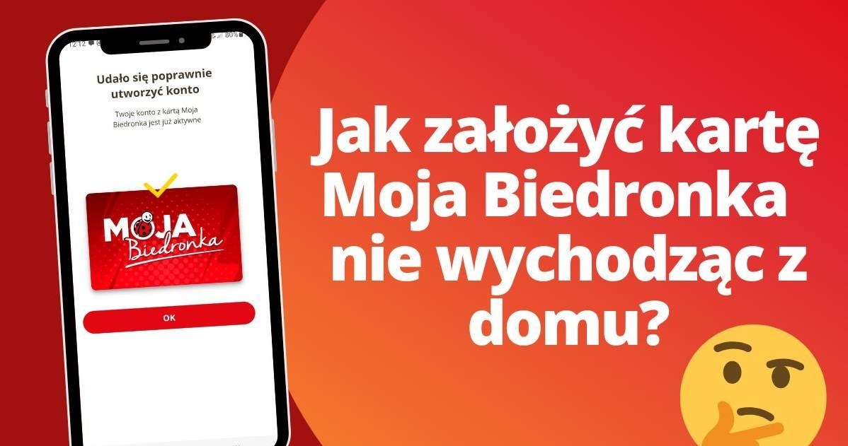 Jak założyć kartę Moja Biedronka bez konieczności wychodzenia z domu! /INTERIA.PL