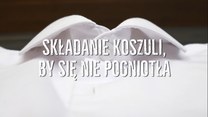 Jak złożyć koszulę, by się nie pogniotła?