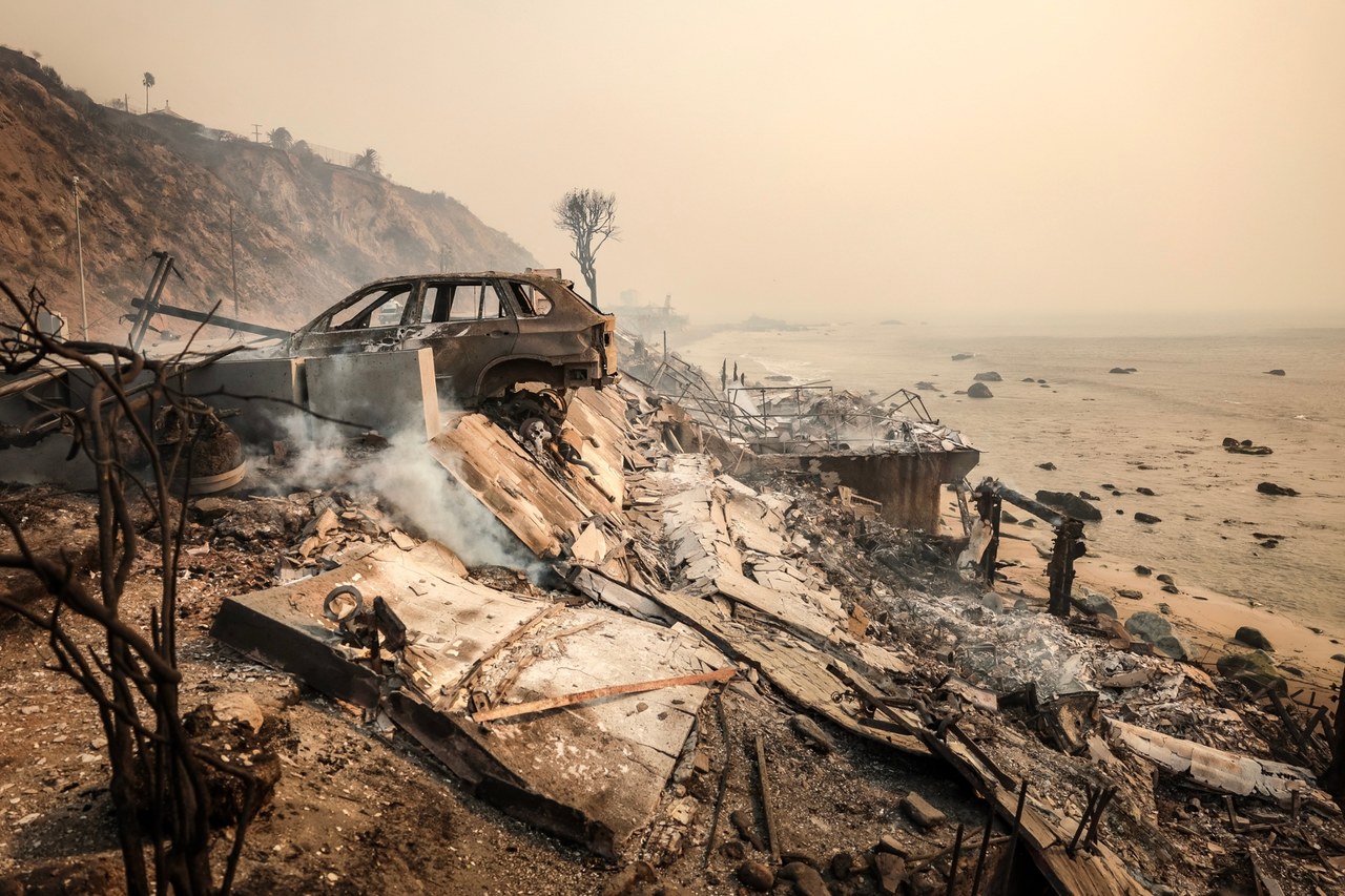 Jak zmiany klimatu przyczyniły się do pożarów w Los Angeles