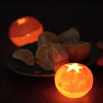 Jak zrobić lampion z mandarynki?