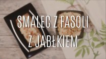 Jak zrobić smalec z fasoli z jabłkiem?