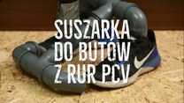 Jak zrobić sprytną suszarkę do butów?