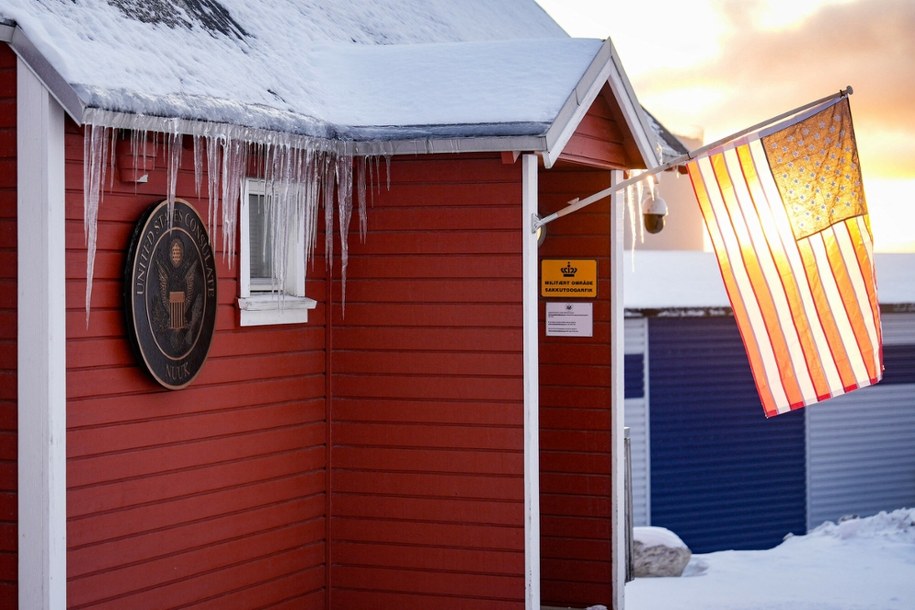 Jaka będzie przyszłość Grenlandii? Donald Trump zamieszcza wpis na Truth Social /ALESSANDRO RAMPAZZO/AFP/East News /East News