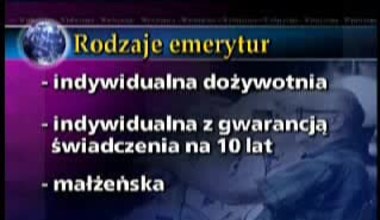 Jaką emeryturę wybrać?