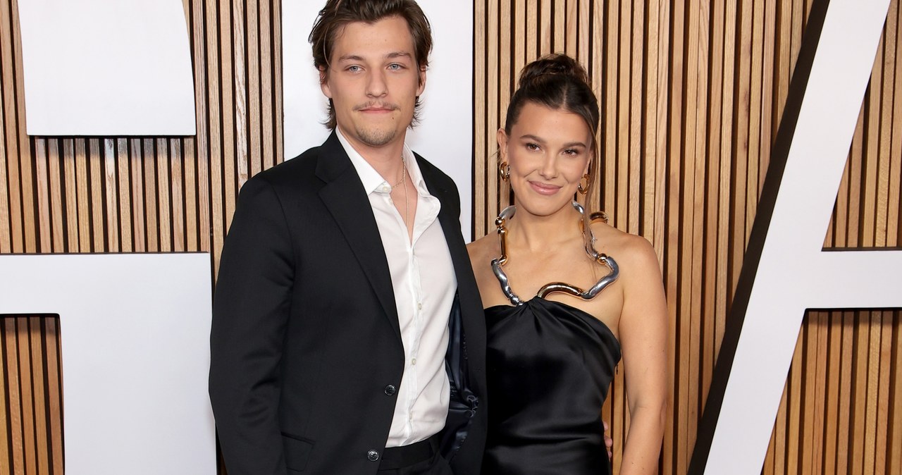 Jake Bongiovi i Millie Bobby Brown /Dimitrios Kambouris /Getty Images