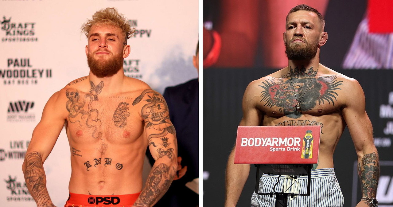 Jake Paul / Conor McGregor /AFP