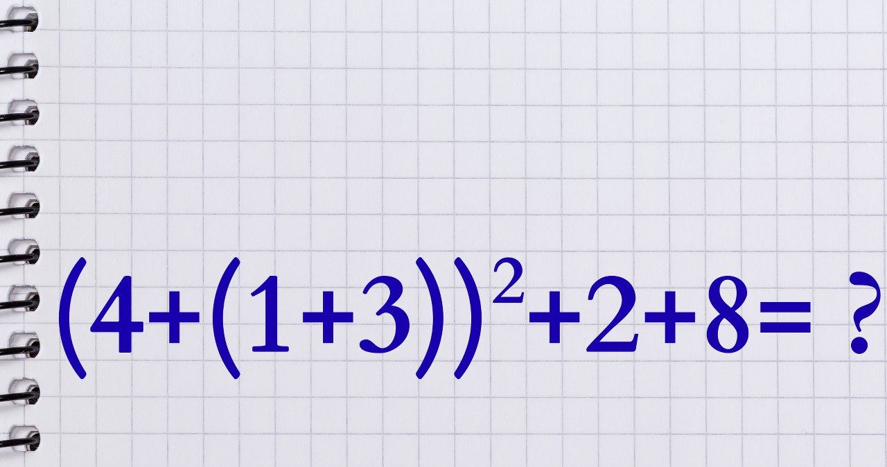 Jakie jest prawidłowe rozwiązanie tego działania? /Pixel