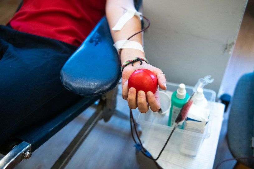 Jakie korzyści wiążą się z oddawaniem krwi? /LUKASZ GDAK/POLSKA PRESS /East News
