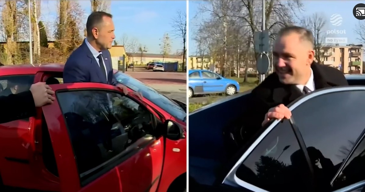 Jakie motoryzacyjne preferencje ma Karol Nawrocki? /Polsat News