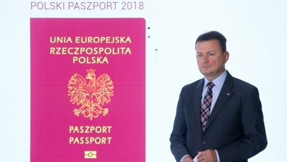 Jakie motywy trafią do nowego paszportu? Szef MSWiA zabrał głos