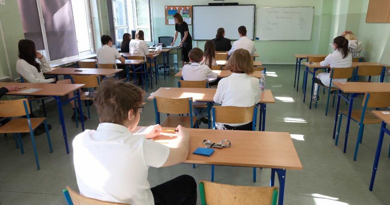 Jakie zadania pojawiły się na egzaminie ósmoklasisty? /Dariusz Gorajski /Agencja FORUM