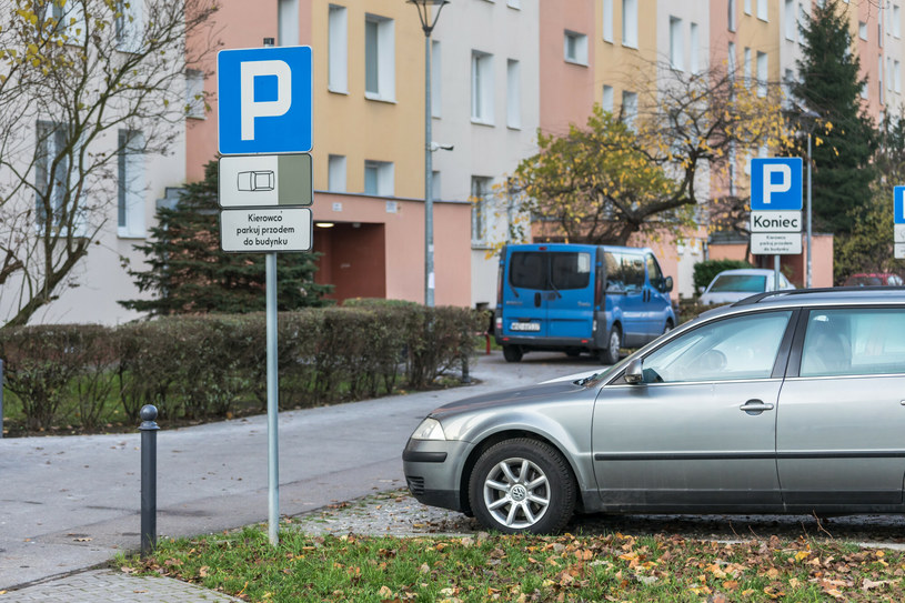 Jakie zasady obowiązują podczas parkowania na terenach wspólnoty mieszkaniowej? /Arkadiusz Ziółek /East News