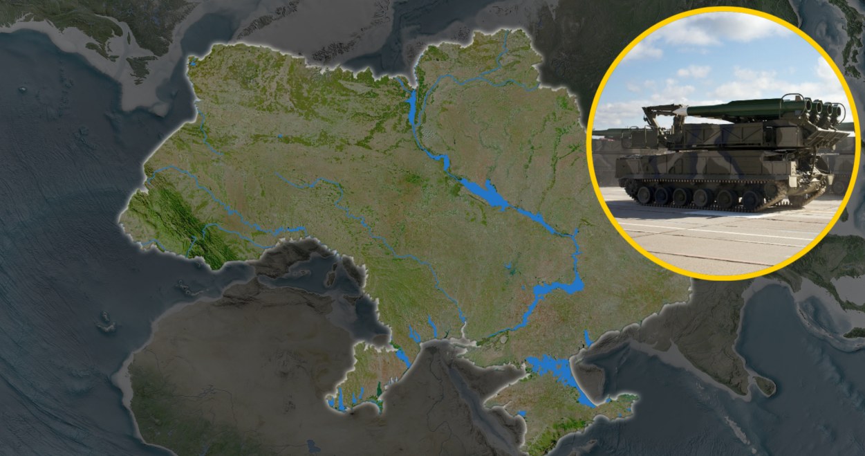Jakim sprzętem Ukraina broni swojego nieba przed rosyjskim zagrożeniem? /Getty Images
