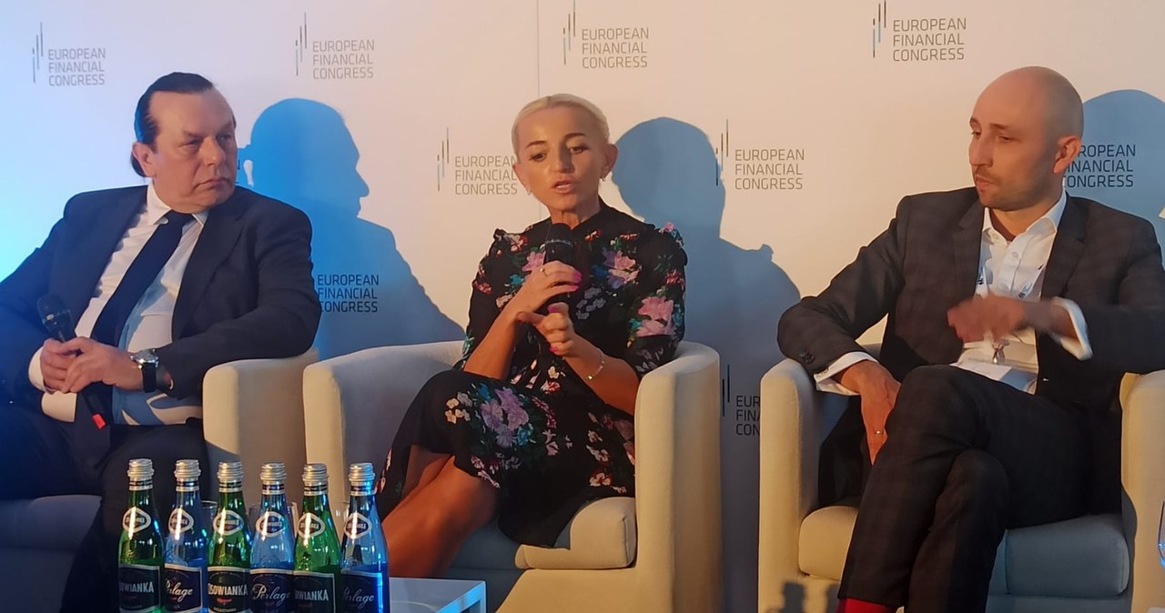 "Jako duży polski banki konkurujemy z finansowaniem z całego świata" zaznaczyła prof. Marta Postuła, pierwsza wiceprezes zarządu Banku Gospodarstwa Krajowego /fot. INTERIA /materiały promocyjne