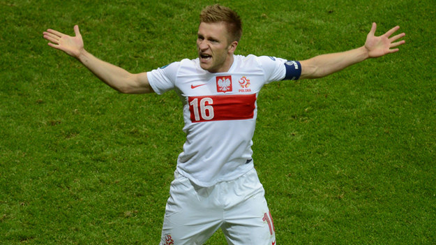 Czarnogóra - Polska 2-2 w 1. meczu o punkty eliminacji MŚ Jakub Błaszczykowski - zdobywca pierwszego gola w meczu z Czarnogórą /DIMITAR DILKOFF /AFP