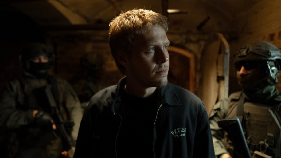 Jakub Gierszał na planie filmu "Kolory zła: Czerń" /Marcin Makowski /Materiały prasowe