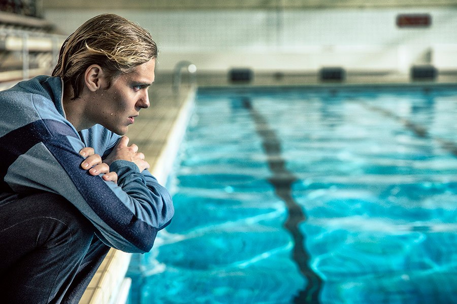 Jakub Gierszał na planie filmu /Fot. Robert Pałka /