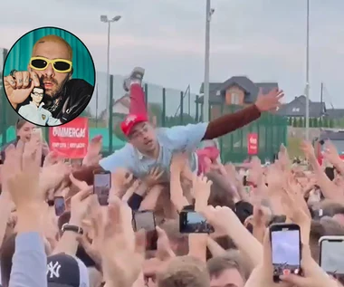 Jakub Grabowski znany jako Quebonafide zagrał na Festiwalu Masła