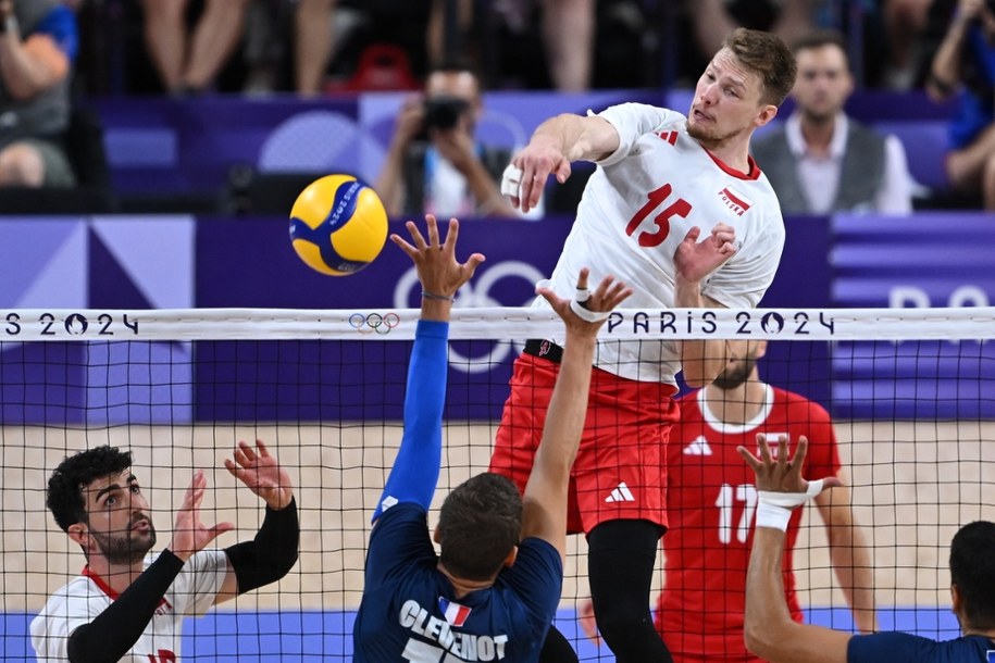 Jakub Kochanowski podczas igrzysk olimpijskich w Paryżu /Adam Warżawa /PAP