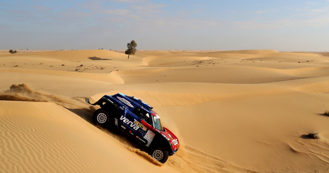 Jakub Przygoński na Rajdzie Dakar /Getty Images