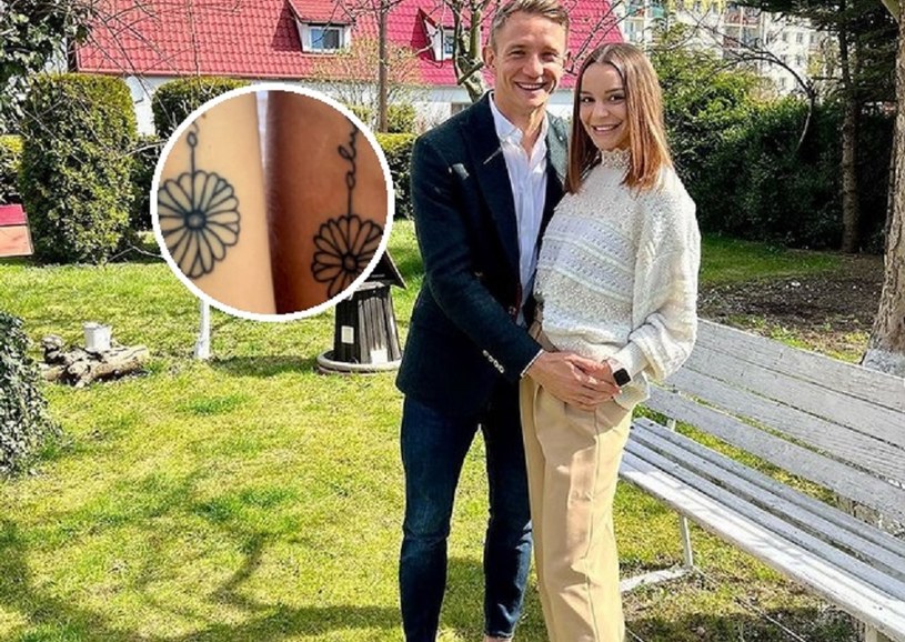 Jakub Rzeźniczak i Paulina Nowicka zrobili sobie takie same tatuaże /www.instagram.com/jakubrzezniczak25 /Instagram
