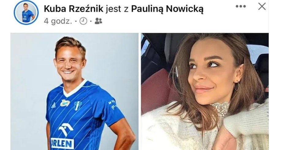 Jakub Rzeźniczak potwierdza nowy związek w mediach społecznościowych! / Foto: Facebook /Facebook