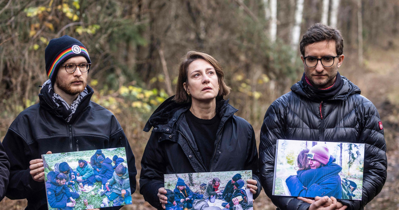 Jakub Sypiański, Maja Ostaszewska, Iwo Los /WOJTEK RADWANSKI / AFP /East News