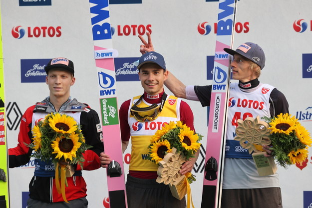Jakub Wolny został zwycięzcą w pierwszym konkursie indywidualnym Letniej Grand Prix w skokach narciarskich na skoczni HS 120 w Wiśle /Grzegorz Momot /PAP