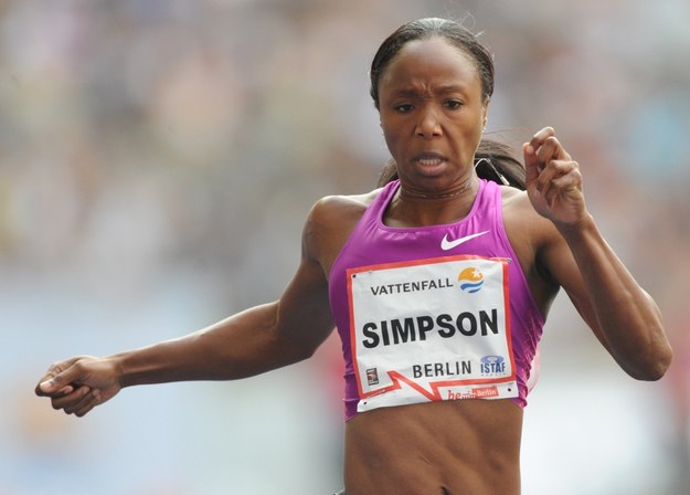 Jamajska sprinterka Simpson zdyskwalifikowana na 18 miesięcy /Sherone Simpson  /PAP/EPA