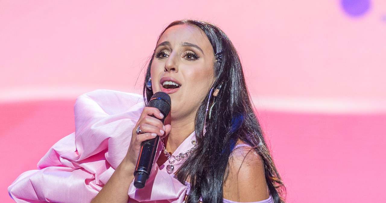 Jamala podczas koncertu w Krakowie /Maciej Goclon /Agencja FORUM