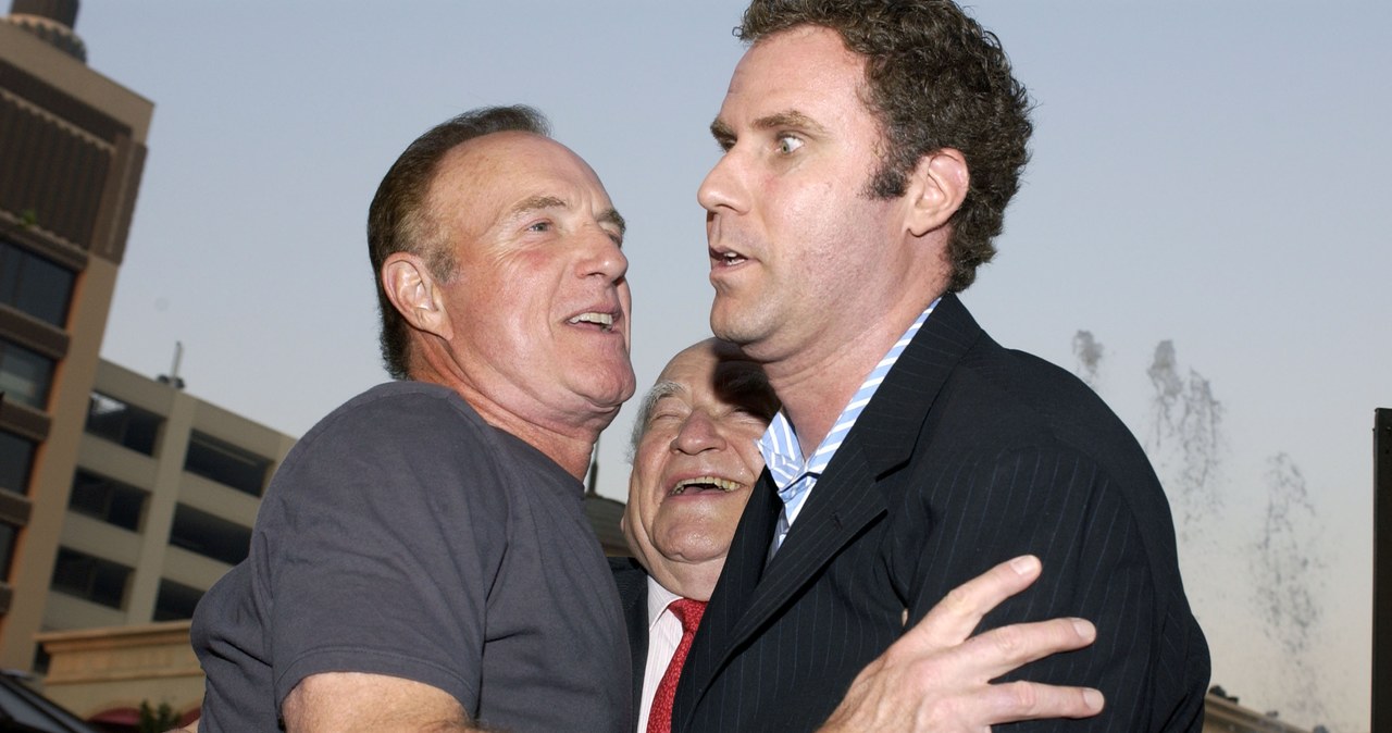 James Caan, Edward Asner i Will Farrell podczas promocji filmu "Elf" / L. Cohen / Contributor /Getty Images