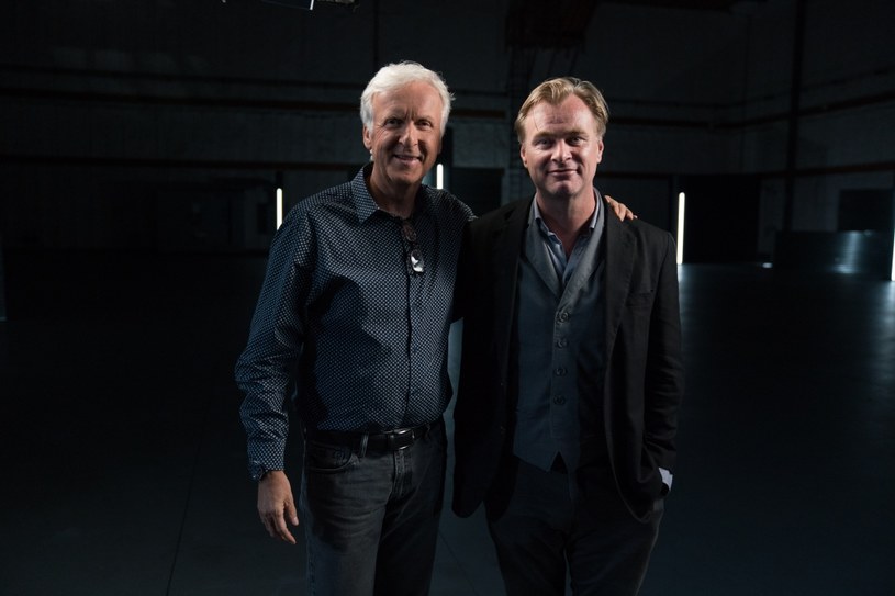 "James Cameron: Historia science fiction": James Cameron i Christopher Nolan /AMC /materiały prasowe