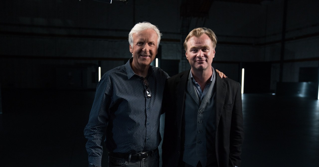 "James Cameron: Historia science fiction": James Cameron i Christopher Nolan /AMC /materiały prasowe