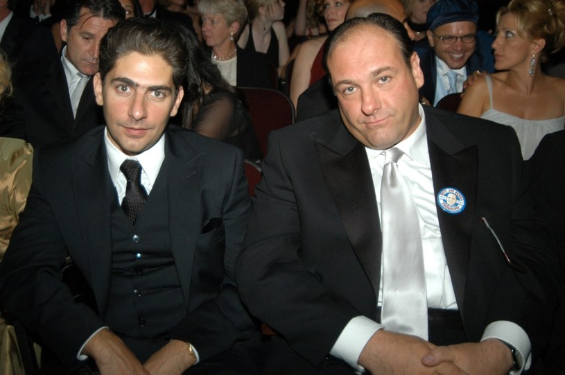 James Gandolfini i Michael Imperioli /Jeff Kravitz /Getty Images