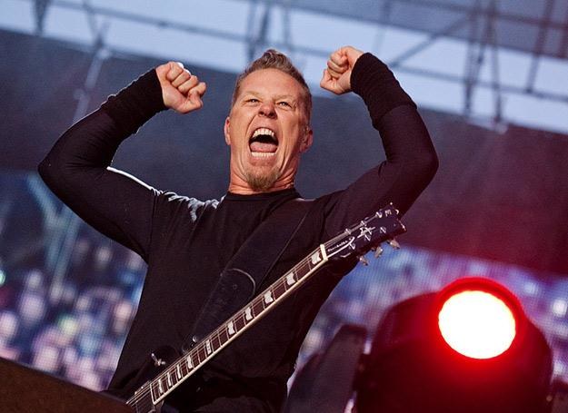 James Hetfield (Metallica) na Sonisphere 2010 w Warszawie /fot. Bartosz Nowicki
