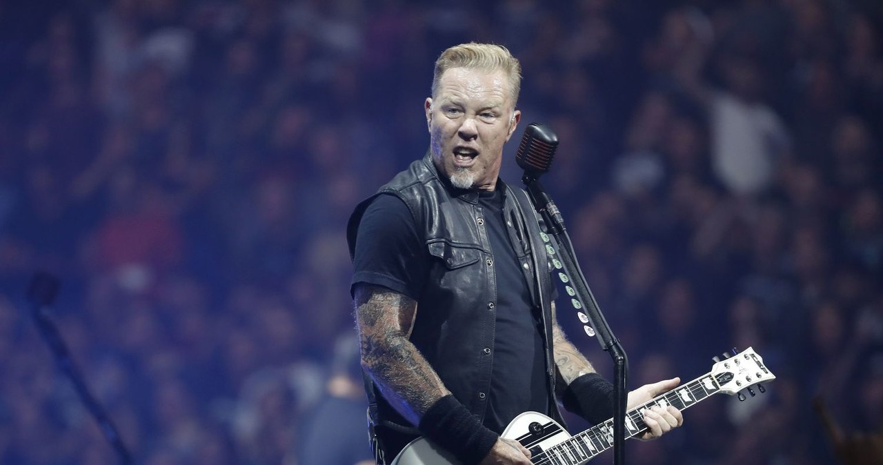 James Hetfield (Metallica) w akcji /FRANCOIS GUILLOT /AFP