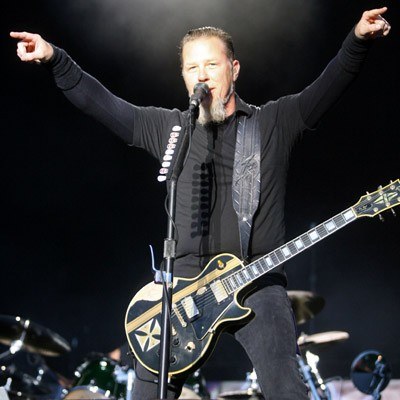James Hetfield (Metallica) /arch. AFP