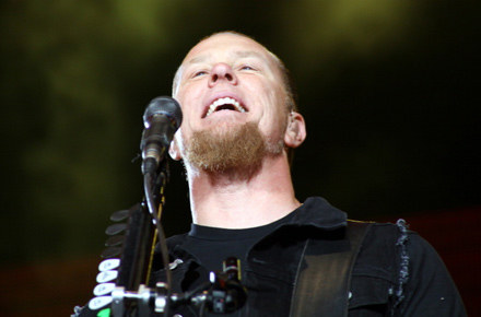 James Hetfield: Tak się uśmiecha Metallica /INTERIA.PL