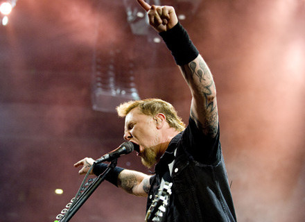 James Hetfield z Metalliką będzie główną gwiazdą Nova Rock - fot. Jeff Fusco /Getty Images/Flash Press Media
